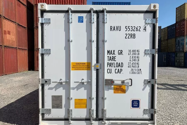 New / One trip 20ft Three Phase Refrigerated Containers (Reefers)